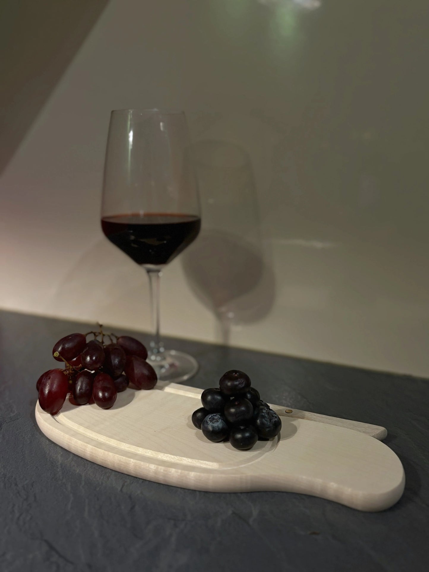 Frühstücksbrett aus Ahornholz - mit Saftrille